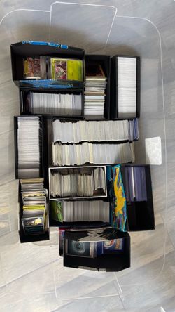 Large Lot of Trading Cards Mixed Collection/ Vintage Pokemon/ ex/gx and etc