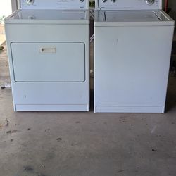 Kenmore Model 110 washer and gas dryer