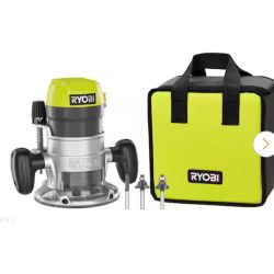 Ryobi Router 8.5 Amp 1-1/2 Peak HP Fixed Base Corded Router
