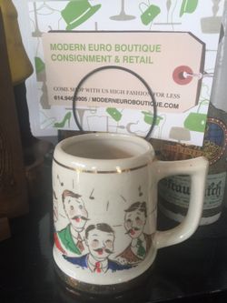 Le penne pottery mug 1929 very nice one of a kind