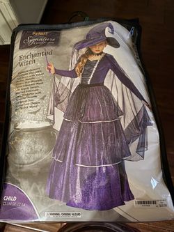 Enchanted witch child large 12-14 14
