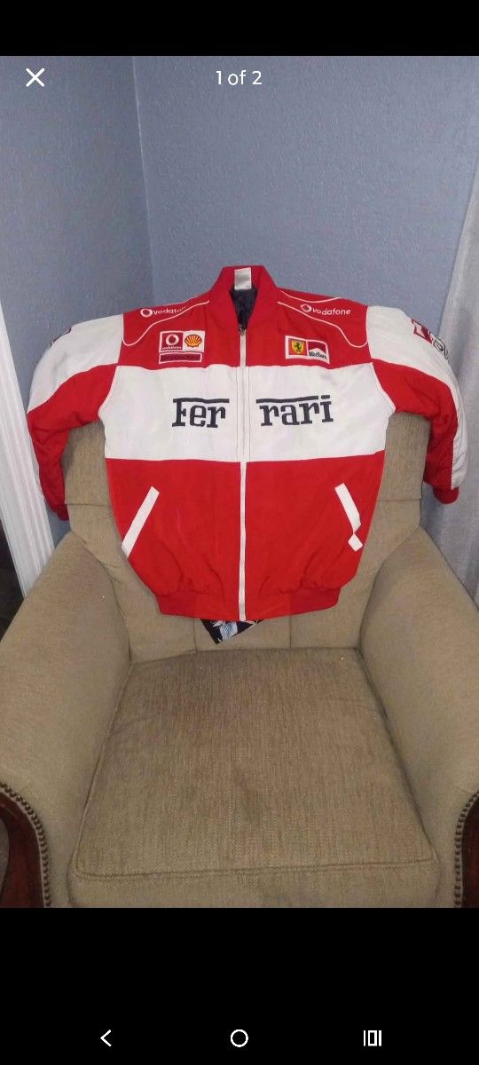 Ferrari Vintage Bombers Jacket By Michael Schumacher