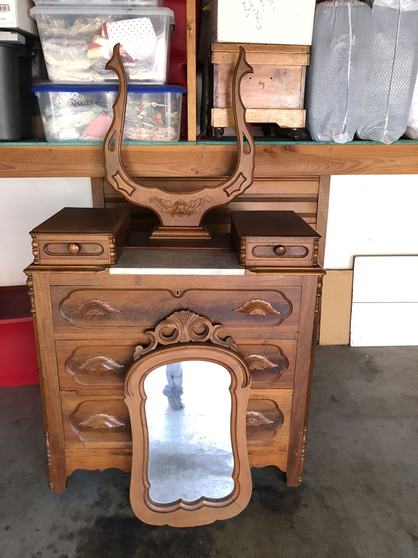 Antique dresser just reduced Seller very motivated. Great piece of furniture.