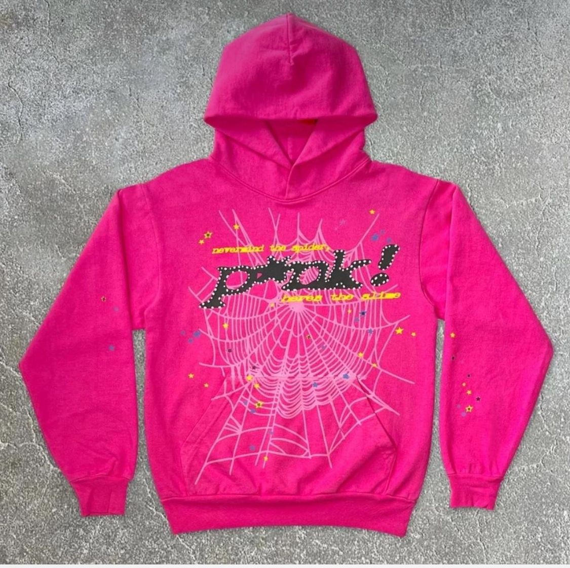 Sp5der P*NK Hoodie