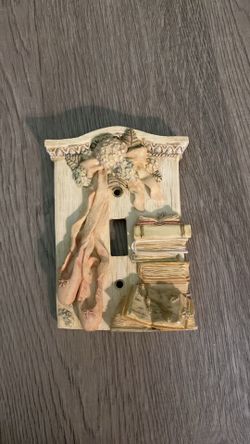 3 1/2 x 5 wallplate balket theatre theme