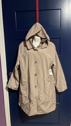 Hooded Rain Jacket Size XL