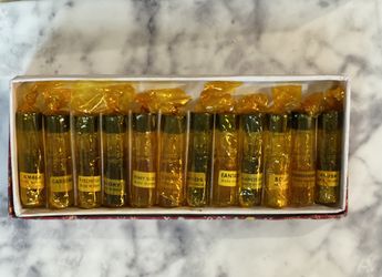 Authentic Scented Essential Body Oil Set Of 12