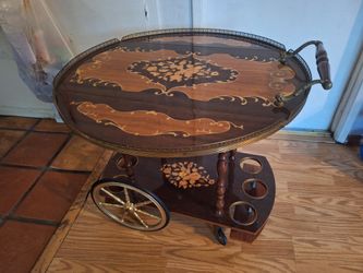 Vintage Italian Bar Cart/Trolley