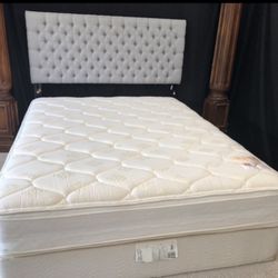 Nice QUEEN 🌟❤️MATTRESS 🌟❤️AND BOX SPRING 