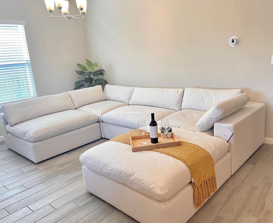 brand new 5 piece cloud couches $1600 or $50 down on payments