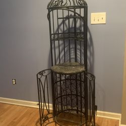 Wine Rack (iron & granite)