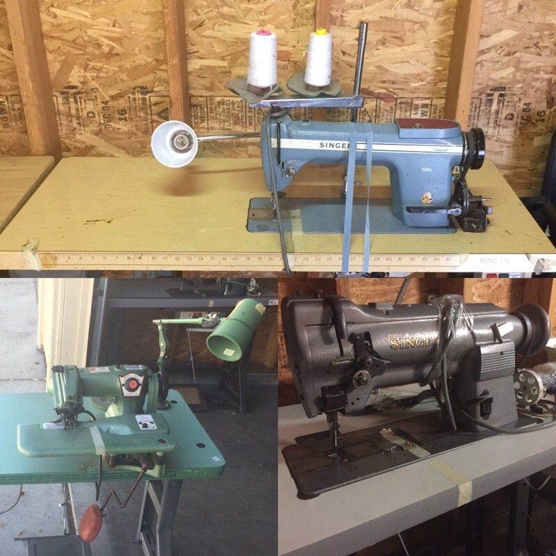 Industrial sewing machine liquidation sale