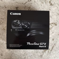 NEW Canon PowerShot G7x Mark III 20.1MP Digital Camera 4.2x Zoom. 