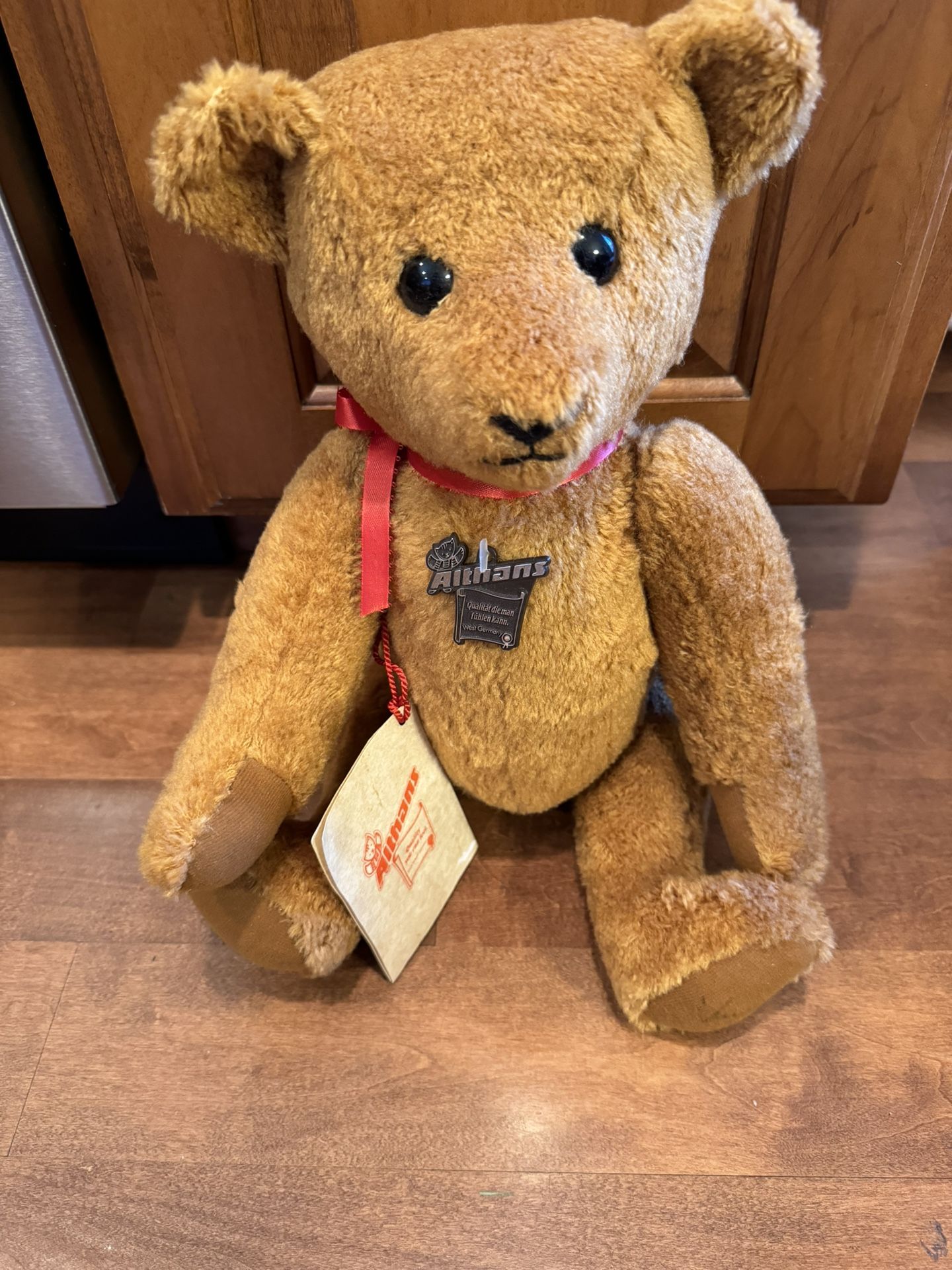 Vintage 15 Inch Althans Bear From Germany Shipping Avaialbe