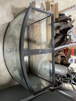 37 Gallon Bow Front Fish Tank Aquarium KIT 