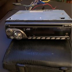 Old-school see the AM/FM radio JVC detachable face