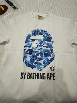 BAPE By Bathing Ape Blue Camo Tee Size S