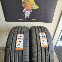 225/45/18 Continental Tires (2)