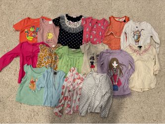 Girls summer tops and one piece clothing
