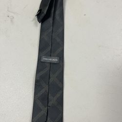 Van Heusen metallic Grid Design black tie