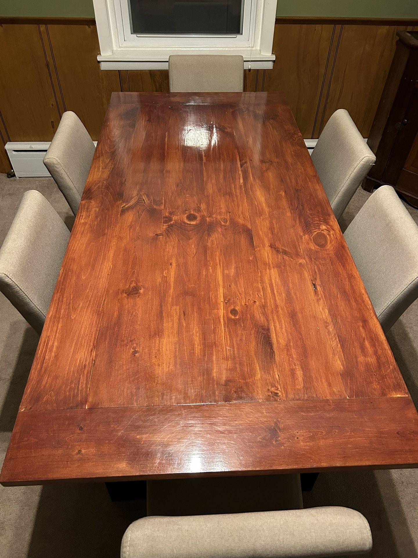 Handmade Dining Room Table And Chairs