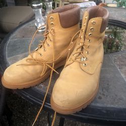 Boots, Steel Toe Work Boots - Men’s 12-1/2   Good Condition