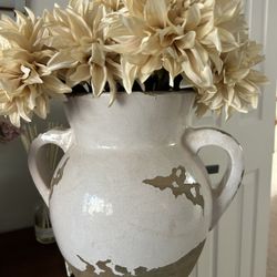Pottery Barn, Vase, And Flowers