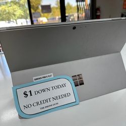 Microsoft Surface Pro 6 12.3 Inch Tablet -PAYMENTS AVAILABLE FOR AS LOW AS $1 DOWN - NO CREDIT NEEDED