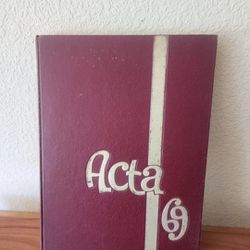 1969  Exeter Union High School Yearbook ACTA Exeter, California