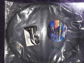 Steering wheel cover