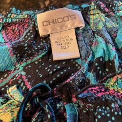 Chico’s Silk Sheer top—NEW!