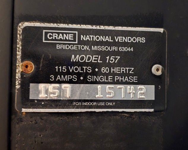 Crane Vending Machine