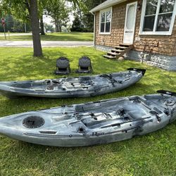 RIOT Mako 10 and 12 Foot Fishing Kayak