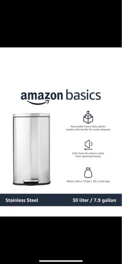 stain less stain trash can