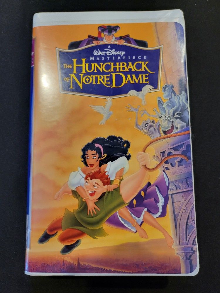 🎬⛪ Disney’s The Hunchback of Notre Dame – Masterpiece Collection VHS (1996) ⛪🎬