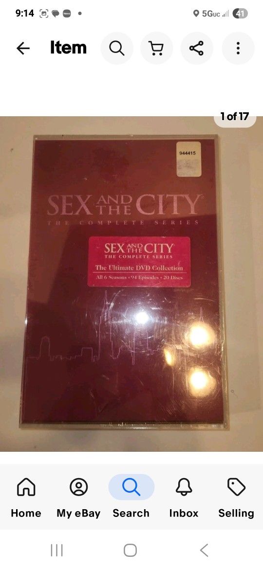 Sex and the City - The Complete Series (DVD, 2005, 20-Disc Set) Dvd