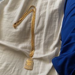 Gold Plated Jordan Chain 
