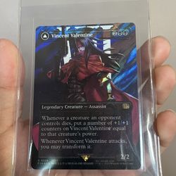Magic The Gathering Vincent Valentine Surge Foil