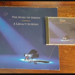 Disney CD 27 Classic Songs & Book ONE The Music of Disney A Legacy of Songs YES still Available Price Firm