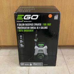EGO POWER SPRAYER 4 GALLON BACKPACK SPRAYER (TOOL ONLY) BSP3500.