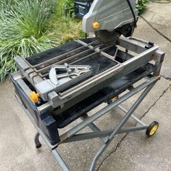Chicago Electric  Tile Saw w/ stand