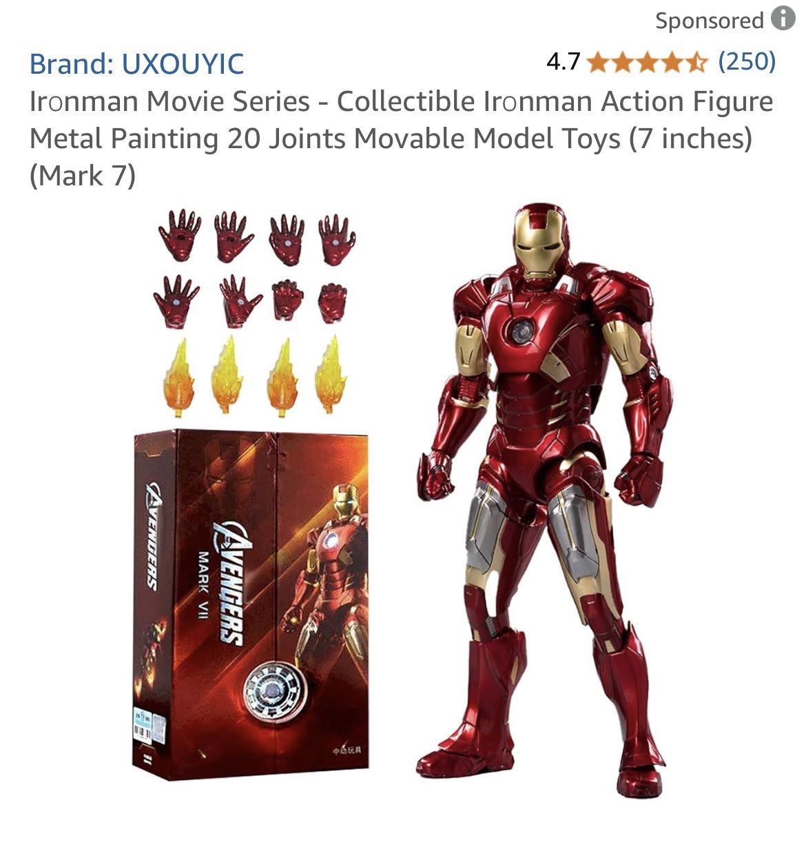 Ironman Movie Series Collectible