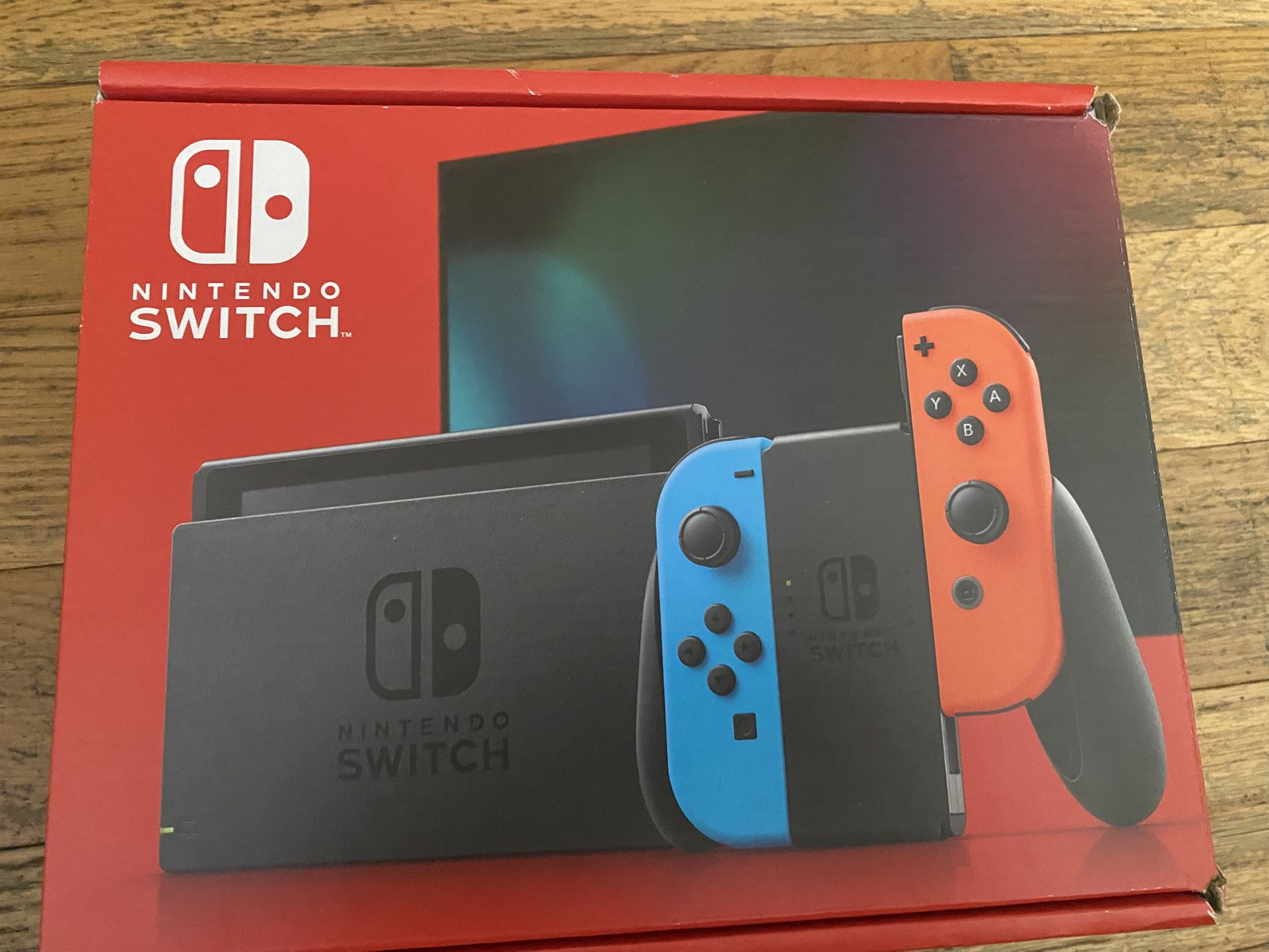 JPN Model -Nintendo Switch Console 256GB+32GB Docking Station Red & Blue.