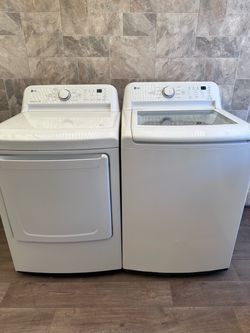 LG washer and dryer laundry