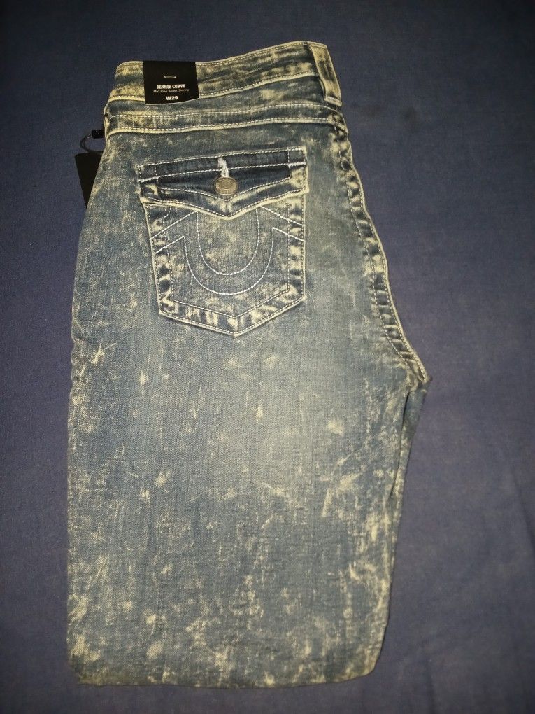 True Religion Jennie Curvy Super Skinny Jeans – W29 – NEW w/ Tags