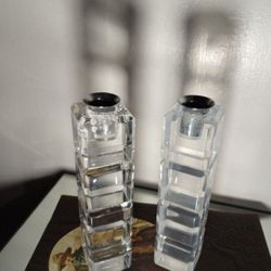 MID CENTURY - PETER ALAN CANDLESTICKS 8" - C199