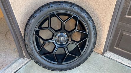 CT7 24" Tesla Cybertruck Fully Forged Lightweight Tesla Wheel And Tire Package (Set Of 4) $6499