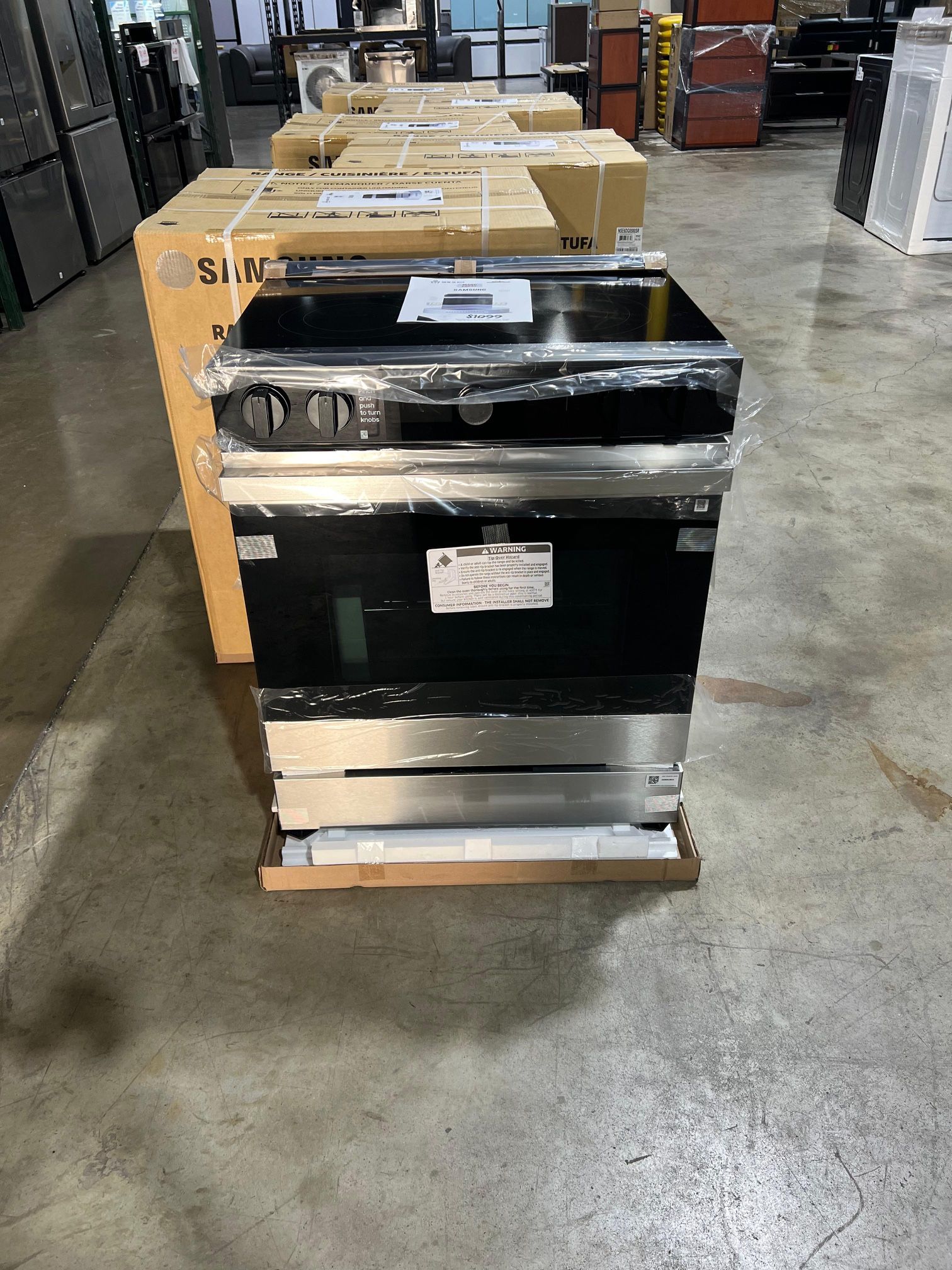 👻SPOOKY DEALS!🎃 Samsung Bespoke 30 Smart Slide In Electric Range w/ Air Sous Vide & AirFry