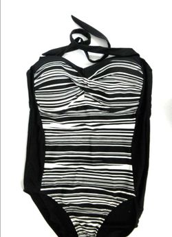 Merona One Piece Bathing Suit sz M new