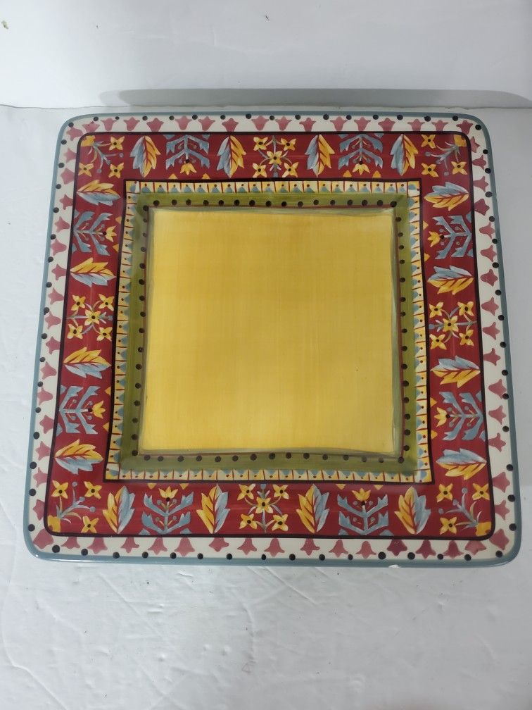 Hand-painted Decorative Serving Platter